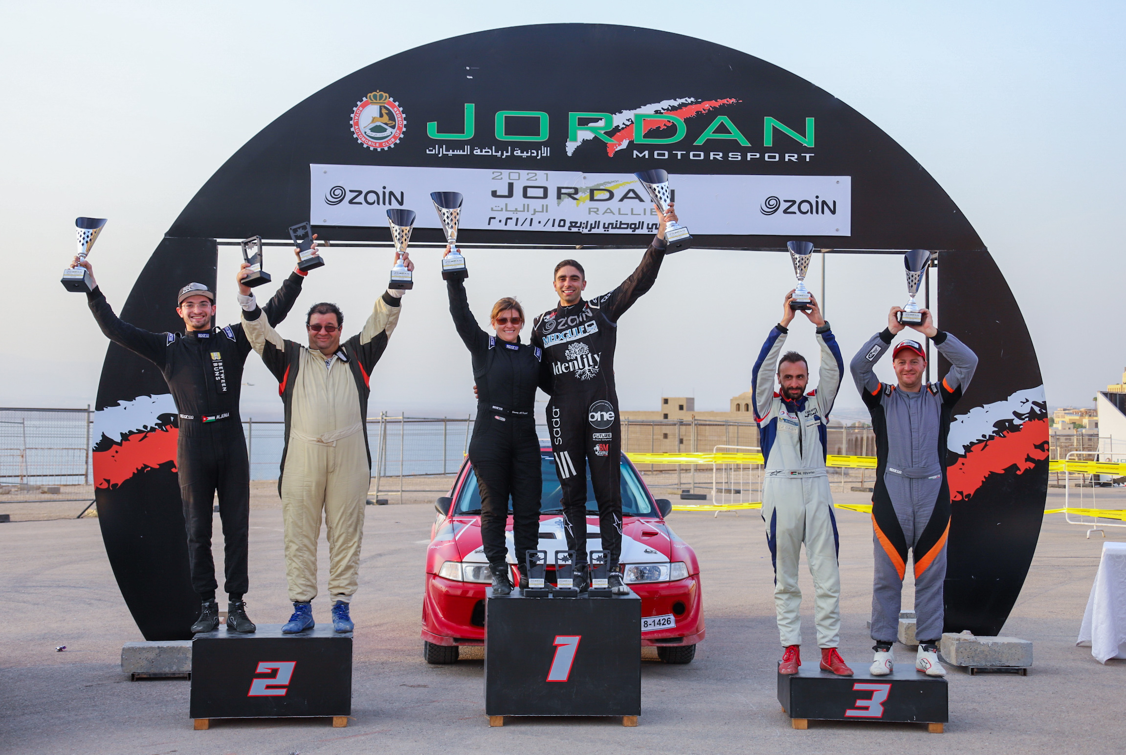 جويحان  يفوز بالجولة  الختامية من بطولة الأردن للراليات ويعتلي القمة باقتدار والشرفا ثانيا وناصيف ثالثا