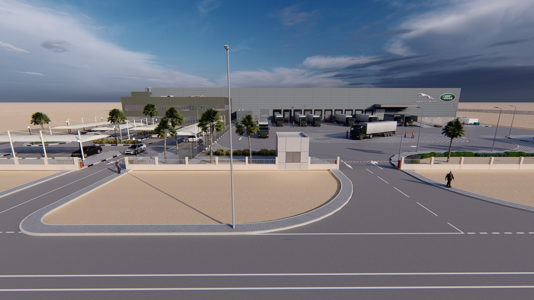 "جاكوار لاند روڤر" تنشئ مركزاً جديداً لتوزيع قطع السيارات بمساحة 19,000 متر مربع في منطقة جبل علي في دبي