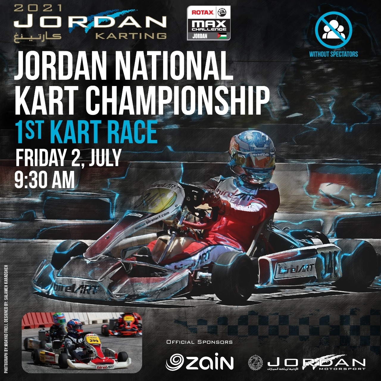 الجولة الأولى من بطولة الأردن لسباقات الكارتينغ تنطلق الجمعة المقبل