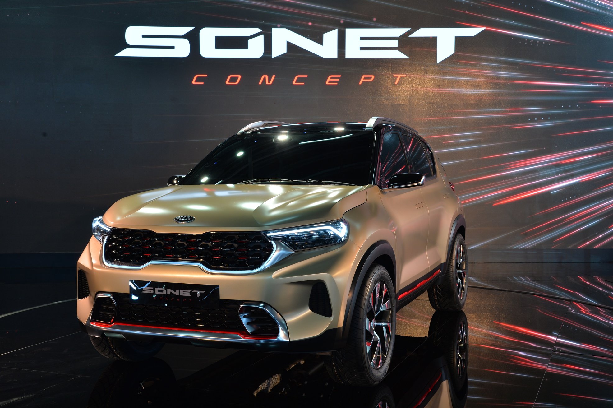 كيا تكشف عن تصميم سيارة سونيت الرياضية متعددة الاستخدامات المدمجة الجديدة في معرض دلهي للسيارات 2020   