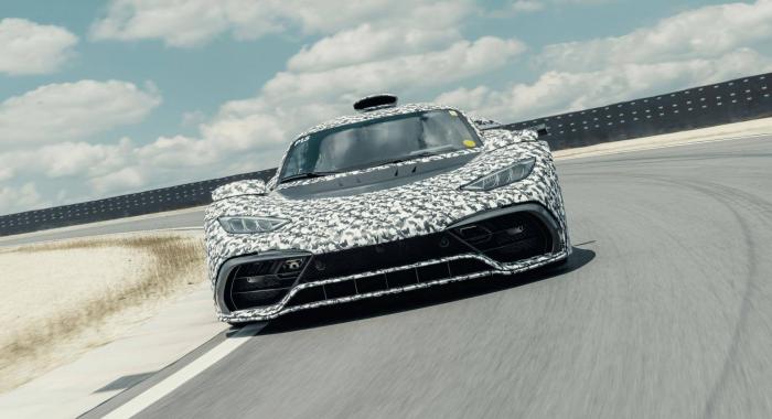 مرسيدس AMG - Project One تظهر على الحلبة