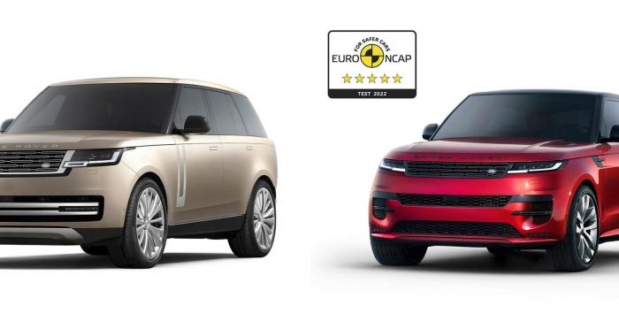 "رينج روڤر" و "رينج روڤر سبورت" تحصدان تصنيف الأمان Euro NCAP من فئة الخمس نجوم