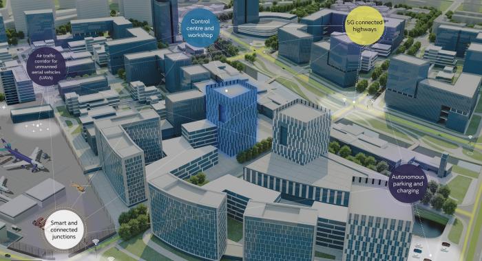 "جاكوار لاند روڤر" تطوّر نموذج مدن ذكية لاختبار تكنولوجيا السيارات ذاتية القيادة