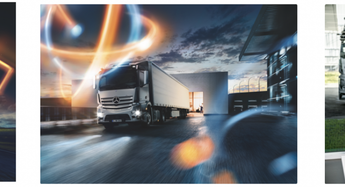 مرسيدس بنز تزود جميع شاحنات Actros بالتثبيت المسبق لأحدث أنظمة الاتصال والتحكم عن بُعْد
