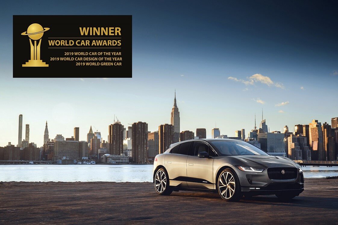 جاكوار I-PACE تفوز بثلاثية غير مسبوقة في جوائز سيارة العام العالمية 2019