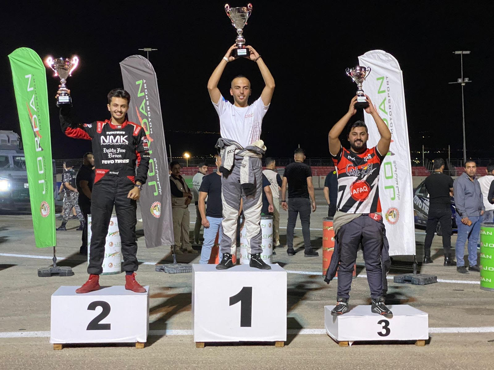 حمادة أولا ويوسف ثانيا والبكار ثالثا في الجولة الأخيرة من بطولة الأردن لسباقات الدرفت 